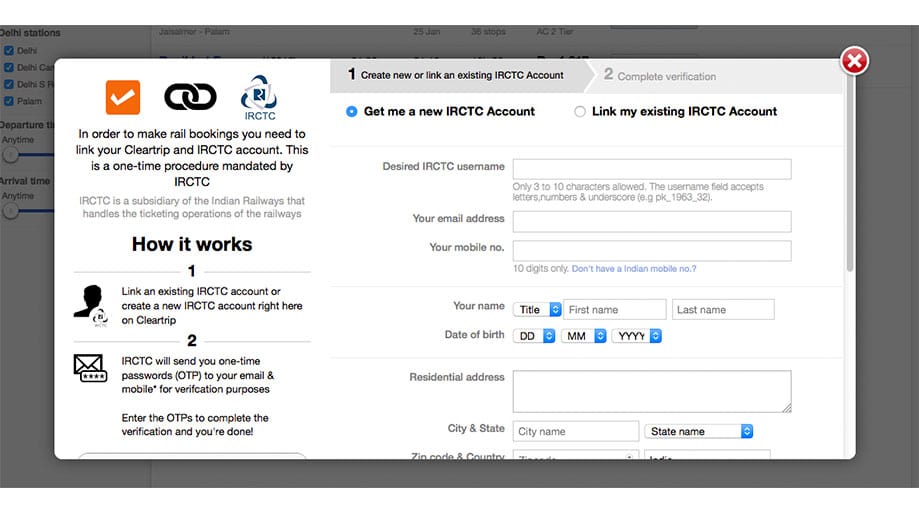 cuenta-en-irctc como crear una cuenta en irctc