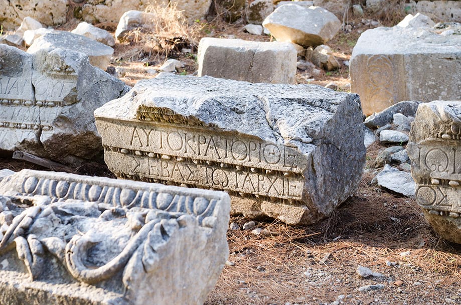 Phaselis qué visitar en la costa turca