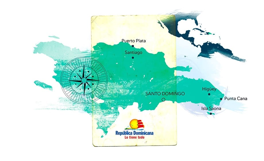 mapa-republica-dominicana República Dominicana mapa